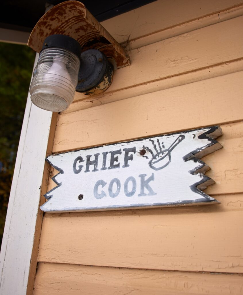 Chief Cook sign