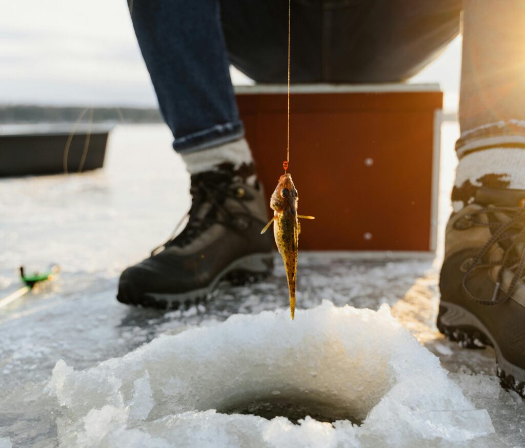 Ice fishing