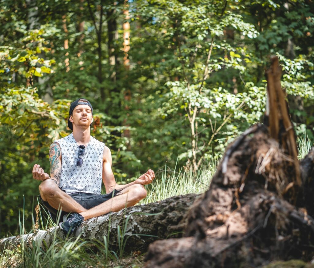 Outdoor meditation