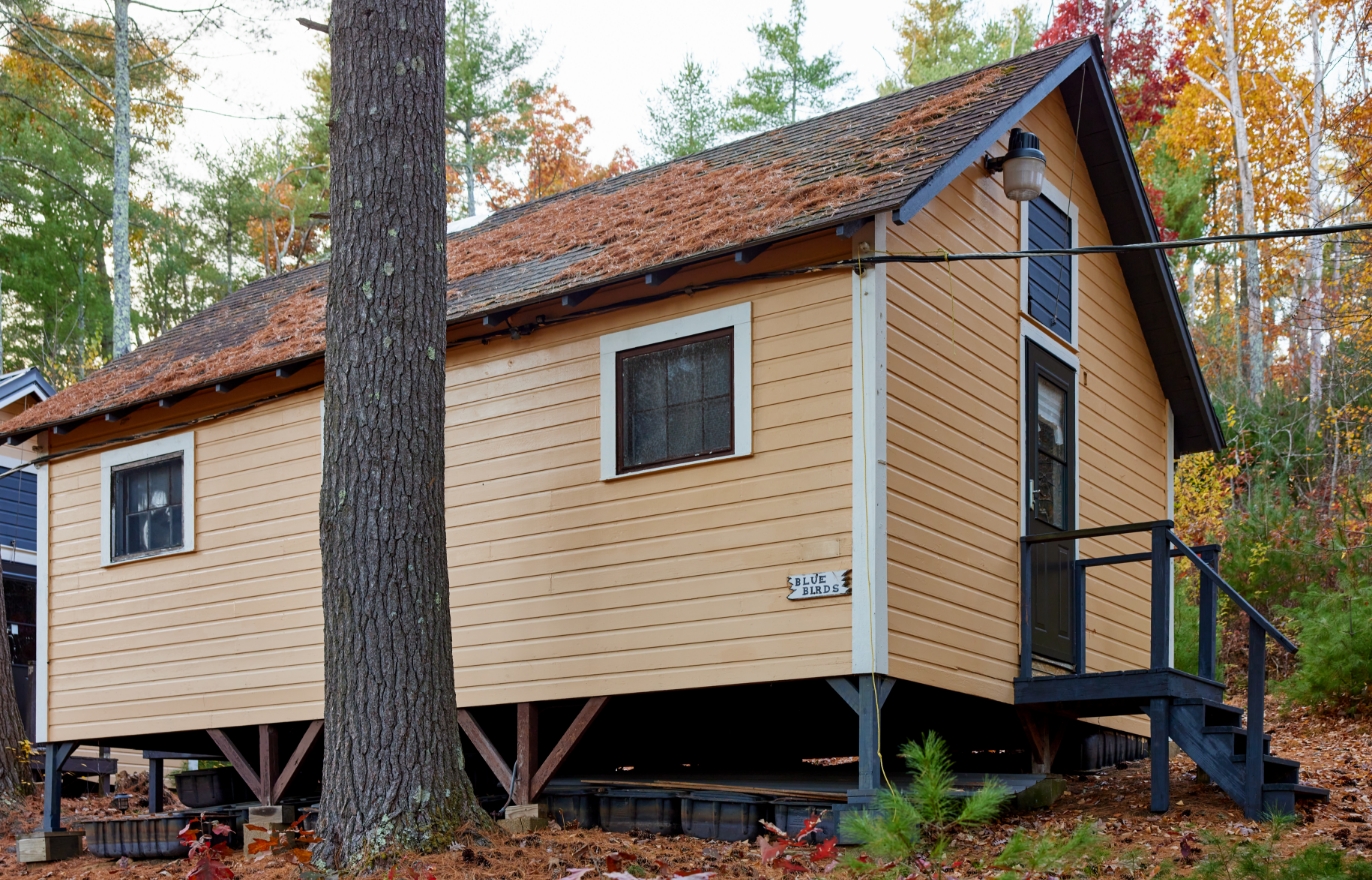 Bluebird cabin exterior