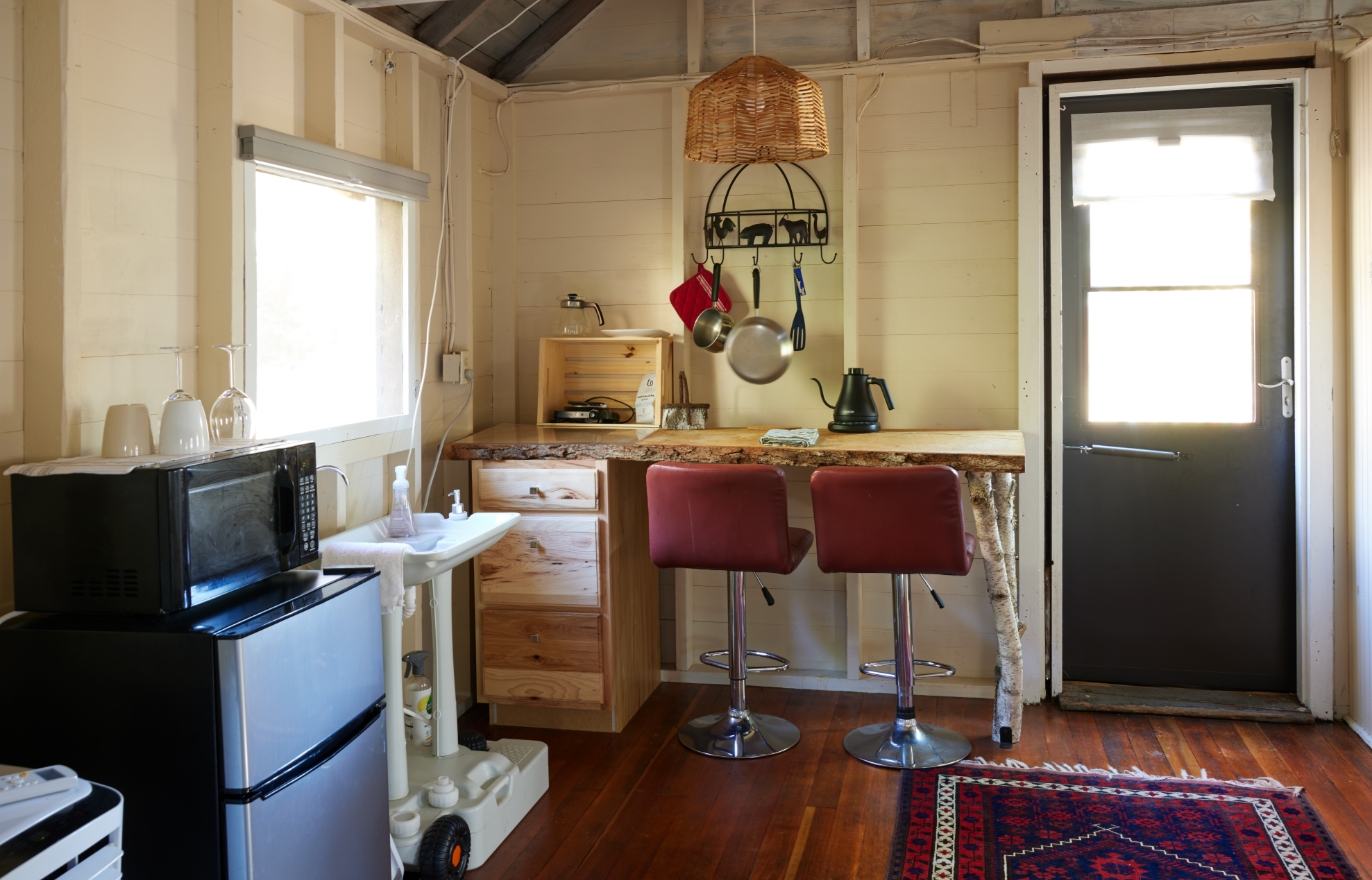 Bluebird cabin interior