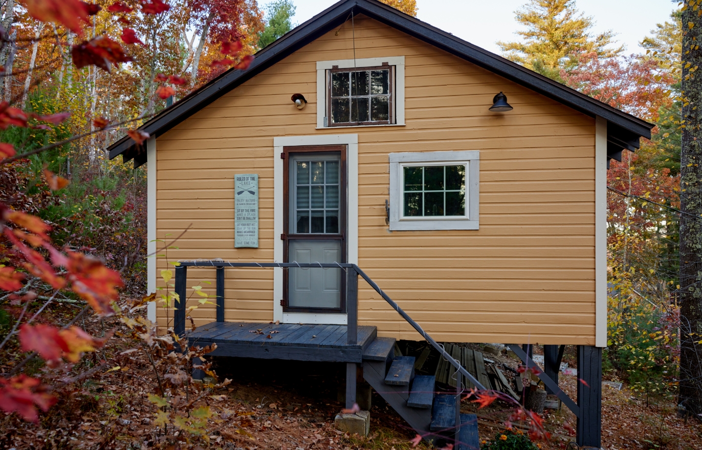 Chipmunk cabin exterior